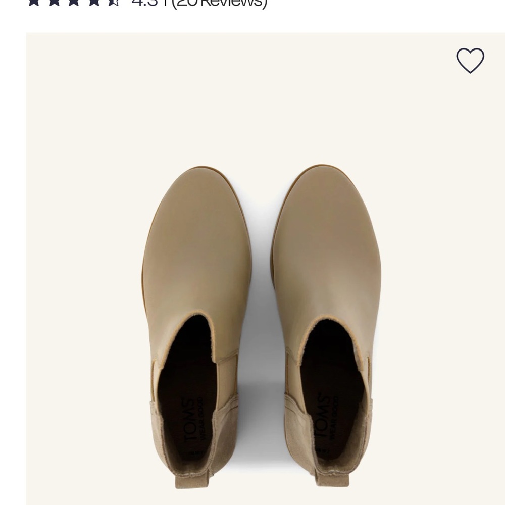 TOMS! Womens nubuck Ankle Booties - Picture 9 of 9